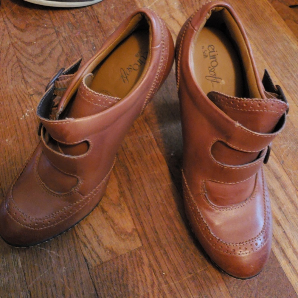 Tan Ankle Booties